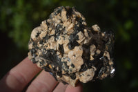 Natural Aegirine With Schorl Specimens  x 4 From Malawi