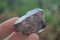 Natural Smokey Amethyst Window Quartz Crystals  x 20 From Chiredzi, Zimbabwe - Toprock Gemstones and Minerals 