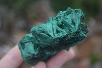 Natural Large Chatoyant Silky Malachite Specimens  x 4 From Kasompe, Congo - Toprock Gemstones and Minerals 