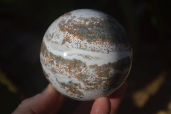 Polished Ocean Jasper Spheres  x 3 From Madagascar