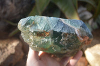 Natural Stepped Green Fluorite Specimen  x 1 From Uis, Namibia