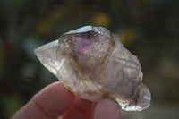 Natural Smokey Skeletal Amethyst Crystals  x 12 From Chiredzi, Zimbabwe