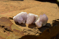 Natural Small Spirit Amethyst Quartz Clusters & Crystals  x 88 From Boekenhouthoek, South Africa - TopRock