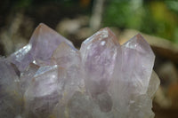 Natural Jacaranda Amethyst Clusters x 2 From Mumbwa, Zambia - TopRock