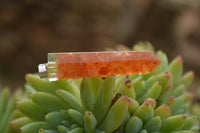 Polished Packaged Hand Crafted Resin Pendant with Carnelian Chips - sold per piece - From Bulwer, South Africa - TopRock