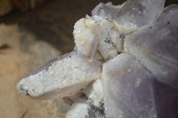 Natural Jacaranda Amethyst Cluster x 1 From Mumbwa, Zambia - TopRock