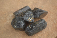 Natural Schorl Black Tourmaline Crystals  x 35 From Zimbabwe - TopRock