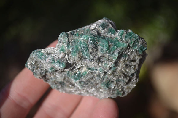 Natural Rare Emerald Mica In Matrix Cobbed Specimens x 20 From Mutoko, Zimbabwe