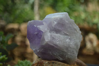 Natural Jacaranda Amethyst Clusters  x 3 From Mumbwa, Zambia - Toprock Gemstones and Minerals 