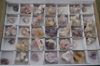 Natural Selected Mixed Spirit Quartz Clusters  x 35 From Boekenhouthoek, South Africa - TopRock