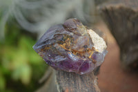 Natural Skeletal Smokey Amethyst Window Quartz Crystals  x 24 From Chiredzi, Zimbabwe - Toprock Gemstones and Minerals 