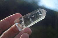 Polished Clear & Pale Citrine / Rainbow Veil Quartz Points  x 14 From Madagascar - Toprock Gemstones and Minerals 