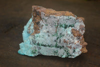 Natural Drusy Coated Chrysocolla & Malachite Specimens x 3 From Likasi, Congo