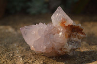 Natural Spirit Amethyst Quartz Clusters x 4 From Boekenhouthoek, South Africa