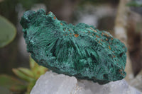 Natural Large Chatoyant Silky Malachite Specimens  x 4 From Kasompe, Congo - Toprock Gemstones and Minerals 