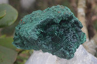 Natural Large Chatoyant Silky Malachite Specimens  x 4 From Kasompe, Congo - Toprock Gemstones and Minerals 