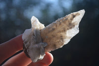 Natural Drusy Quartz Coated Calcite Crystals  x 12 From Alberts Mountain, Lesotho - Toprock Gemstones and Minerals 