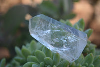 Polished Clear & Pale Citrine / Rainbow Veil Quartz Points  x 14 From Madagascar - Toprock Gemstones and Minerals 