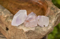 Polished Mini Window Smokey Amethyst Points x 24 From Ankazobe, Madagascar - TopRock