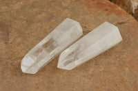 Polished Clear Quartz Crystal Points x 6 From Madagascar - TopRock