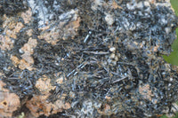 Natural Aegirine With Schorl Specimens  x 4 From Malawi