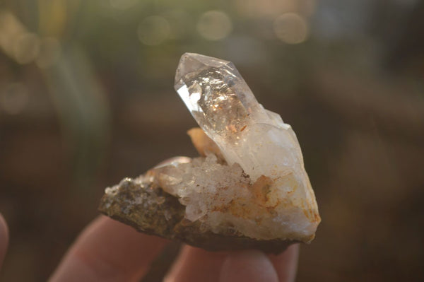 Natural Mixed Mini Brandberg Quartz Clusters x 12 From Brandberg, Namibia