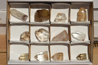 Polished Beautiful Mixed Selection Of Quartz Crystals  x 12 From Madagascar - TopRock