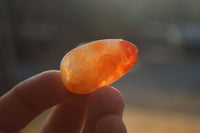 Polished  Carnelian Agate Tumble Stones  x 56 From Madagascar