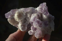 Natural Sugar Amethyst Clusters  x 4 From Zambia