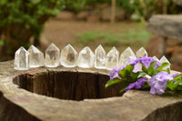 Polished Clear Quartz Crystal Points x 24 From Madagascar - TopRock