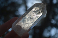 Polished Clear & Pale Citrine / Rainbow Veil Quartz Points  x 14 From Madagascar - Toprock Gemstones and Minerals 