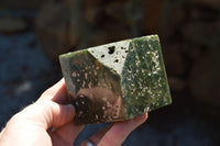 Polished Stunning Ocean Jasper Cubes (Corners Cut To Stand) x 3 From Madagascar - TopRock