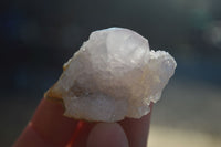 Natural Small Pale Lilac Spirit Quartz Clusters x 35 From Boekenhouthoek, South Africa