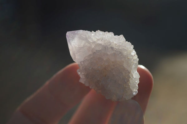 Natural Small Pale Lilac Spirit Quartz Clusters x 35 From Boekenhouthoek, South Africa