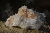 Natural Large Spirit Quartz Clusters x 3 From Boekenhouthoek, South Africa