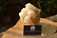 Natural Medium to Larger Lovely White Quartz Clusters x 3 From Madagascar - TopRock