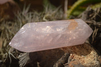 Polished Double Terminated Pink Rose Quartz Points  x 4 From Ambatondrazaka, Madagascar - TopRock