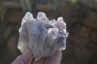 Natural Sugar Amethyst Clusters  x 4 From Zambia