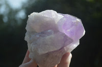 Natural Jacaranda Amethyst Clusters  x 3 From Mumbwa, Zambia - Toprock Gemstones and Minerals 