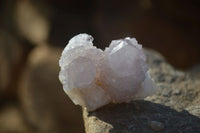 Natural Small Pale Lilac Spirit Quartz Clusters x 35 From Boekenhouthoek, South Africa