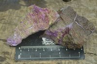 Natural Rough Stichtite & Serpentine Specimens  x 24 From Barberton, South Africa - Toprock Gemstones and Minerals 