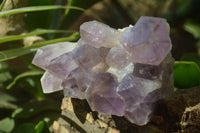 Natural Jacaranda Amethyst Clusters x 2 From Mumbwa, Zambia - TopRock