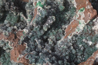 Natural Drusy Quartz Coated Malachite On Red Copper Dolomite  x 1 From Likasi, Congo - Toprock Gemstones and Minerals 