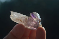 Natural Skeletal Smokey Amethyst Window Quartz Crystals  x 24 From Chiredzi, Zimbabwe - Toprock Gemstones and Minerals 