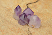 Polished Mini Window Smokey Amethyst Points x 24 From Ankazobe, Madagascar - TopRock