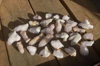 Natural Pale Lilac Spirit Quartz Crystals x 35 From Boekenhouthoek, South Africa