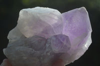 Natural Jacaranda Amethyst Clusters  x 3 From Mumbwa, Zambia - Toprock Gemstones and Minerals 