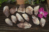 Natural Red Hematoid Quartz Specimens x 12 From Karoi, Zimbabwe - TopRock