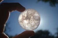 Polished Gemmy Rose Quartz Palm Stones  x 20 From Ambatondrazaka, Madagascar - Toprock Gemstones and Minerals 