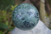 Polished Stromatolite / Kambamba Jasper Spheres  x 3 From Madagascar - Toprock Gemstones and Minerals 